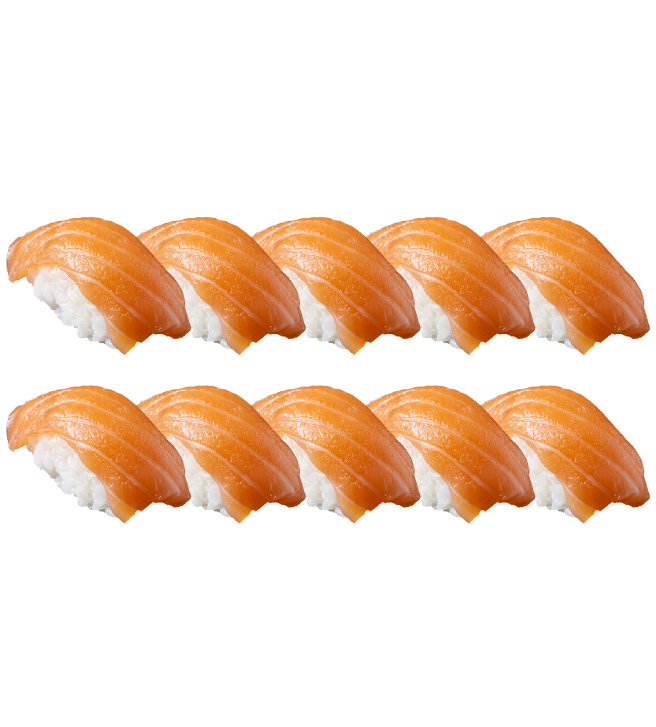 Nigiri set salmone
