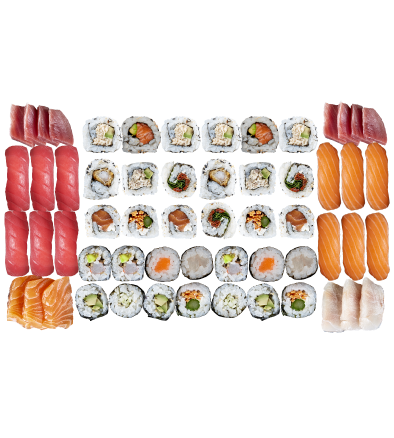 party sushi sashimi
