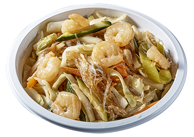 Noodles Gamberi e verdure